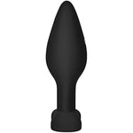 Anal Plug For Connoisseurs - Anal Dildo, Butt Plug, Conical Shape With Sculpted Base And Rounded Tip, Skin-Friendly Silicone - 5.5 Inches