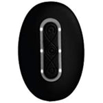 Lynx Silicone Vibrating Anal Plug w/Remote Control - Black