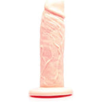 Sex/Adult Toys Sam Dual Density Vibrating Dildo- 100% Utra-Premium Silicone Harness & Suction Cup Compatible Realistic, G-Spot & P-Spot Stimulation For Anal, Vaginal, Men, Women, Lgbtq - Cream