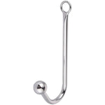 Adults Stainless Steel Sm Single Ball Anal Hook, Portable G-Spot Para Penis Suction Prostate Pussy Sexual Stimulation Training Sex Toy For Women Female Men Male Unisex Tail (Small)