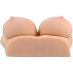 Stimulation Big Double D Breast Masturbator Lifelike Sex Toy For Male Masturbation