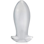 Super Big Anal Plugs, Transparent Butt Plug Prostate Massage Anus Dilator Vaginal G-Spot Orgasm Masturbation Sex Toy For Beginner Advanced Men Women (L)