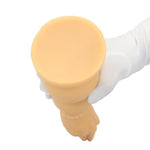 9.44 Inch Realistic Hand Dildo Butt Plug - Long Hand Anal Plug with 2 Gradual Large Beads - Lifelike Fisting Dildos Sex Toy with Strong Suction Cup for Men Women (Skin)