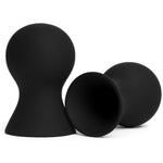 Silicone Nipple Suckers For Women – Soft Suction Cups For Nipple Stimulation & Breast Sensitivity – Gentle Adult Toy For Foreplay, Bdsm, Massage & Solo Play – Reusable Silicone Sex Toy (Black)