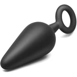 Silicone Butt Plug Kit 3 Pcs Anal Plug With Tapered Top And Safety Ring Base For Beginners Anal Training Adult Sex Toys For Men Women Couples