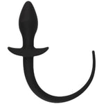 Silicone Anal Plug Fox Tail For Beginners Waterproof Smooth Touch Anal Sex Toys Beads For Women Men(Black)