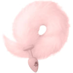 Sex Fox Tail Anal Plug, Silicone Anal Butt Plug Furry Cosplay Anal Sex Toys For Women Men Couple (Pink Fox)