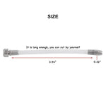 Men'S Chastity Device Stainless Steel Virginity Lock Male Penis Cage Accessories 8Mm Silicone Catheter Jg022