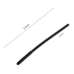 Urethral Probe Wand Pearl Shape Silicone Chastity Holy Urethral Sound Beads Urethral Plug Probe Urinary Dilator Urethra Masturbation Rod(L)