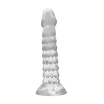 Anal Plug Training Sets 6.9" Anal Plug Training Sets Dildo With Strong Suction Cup For For Womens/Men/Gay Hand Free Play (Transparent)