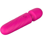 Rechargeable Mini Personal Massager, 10 Modes, Cordless, Whisper Quiet, Waterproof, Portability Easier (Size: 4.6 * 1.16 Inches) - Pink