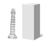 Anal Plug Training Sets 7.7" Anal Plug Dildo With Strong Suction Cup For Womens/Men/Gay Hand Free Play