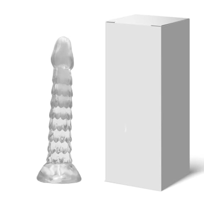 Anal Plug Training Sets 7.7" Anal Plug Dildo With Strong Suction Cup For Womens/Men/Gay Hand Free Play