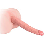 18.1 Inch Super Long Double Ended Dildo Vaginal Anal Play Flexible Realistic Double Head Dildo For Women Lesbian Couples