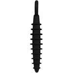 Spiral Screw Anal Plug - Anal Dildo, Butt Plug, Skin-Friendly Silicone, Flexible Shape, Wide Base - 6.9 Inches