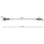 4 Pcs Urethra Trainer Set Chastity Lock Accessories Chastity Device Sex Toy Sound Urethral Plug Urethral Toy Urethral Masturbation Stick Catheter Sound Penis Plug Male Urethra Stimulation