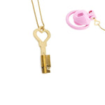 Cock Cage Keys Replacement Cylinders And Keys For Male Chastity Devices Chastity Lock For Connecting Chastity Cage To Penis Ring Necklace Key For Resin And Metal Chastity Cages Accessories (A)