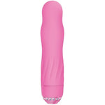 Diamond Darling Vibrator, 10 Powerful Vibration Speeds, Textured Silicone For Intense Stimulation, Waterproof, Rhinestone Studded Base, Compact & Discreet Adult Toy For Women