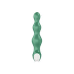 Lolli-Plug 2 Anal Vibrator - Vibrating Anal Plug, Round Shaped Beads With Increasing Diameter And Wide Base - Suitable For Beginners, Waterproof, Rechargeable (Green)