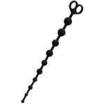 Sex Toys Anal Bead For Adult Silicone Sexy Tools Penile Dilator Stimulation Stick For Men (Black)