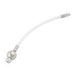 Stainless Steel Male Chastity Device Accessories 8Mm Silicone Tubing (Silvery Y18)