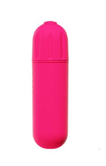Nitro Bullet, Rechargeable Vibrating Adult Sex Toy, 3.25” Travel Size Vibe (Pink)