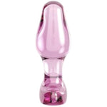 Goodful Wellness Iris Pink Glass Anal Plug – Premium Body-Safe Glass Butt Plug For Beginners And Advanced Users, Discreet And Comfortable, Great For Couples And Solo Play