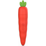 Carrot Vibrator For Women – 2-In-1 Clitoral Stimulator & G Spot Suction Vibrator, Waterproof Rechargeable Quiet Sex Toy For Women & Couples, Cute Bunny Design