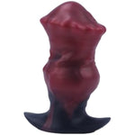 Barghest Silicone Butt Plug Ergonomic Design Body-Safe Material Perfect For Beginners & Advanced Users Anchor Shaped Base, Ideal For Comfortable Anal Play & Extended Wea (Red, L)