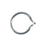 304 Stainless Steel Penis Ring In 7 Different Sizes Testicle Stretcher Pendant Cock Intimate Jewellery With Hook Bdsm Extreme Sex Toys For Men (30Mm)