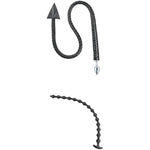 22.8 Inch Anal Beads Butt Plug With 15 Anal Balls Metal Butt Plug With Devil Tail Cosplay Anal Tail Sex Toys