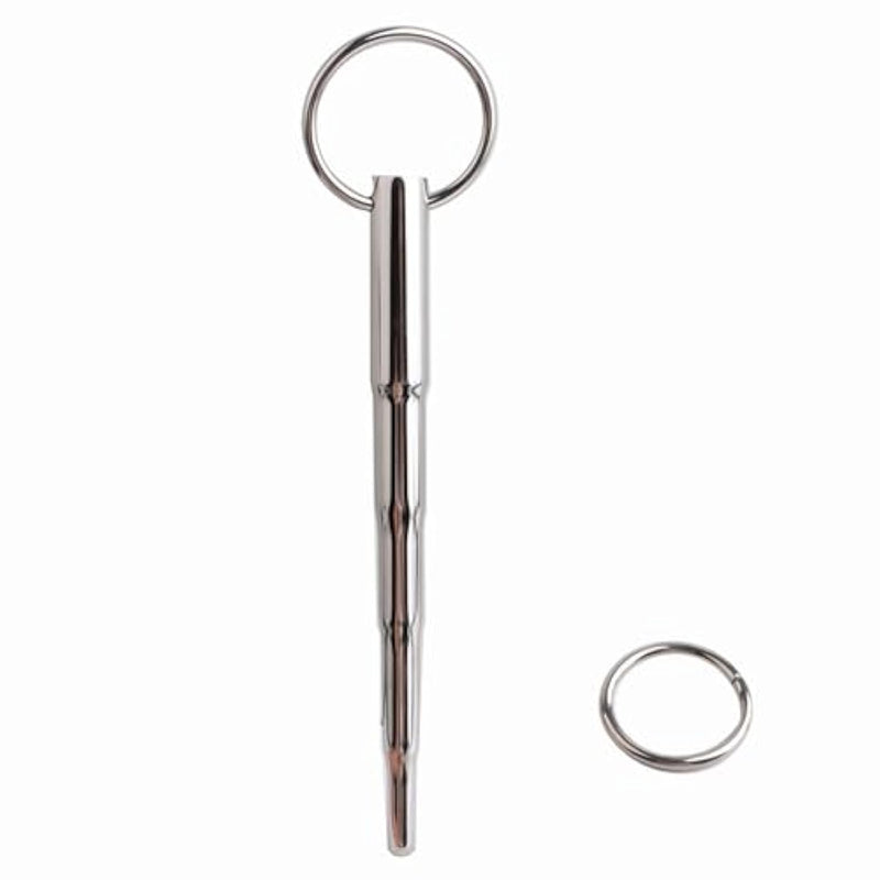 Stainless Steel Urethral Sound Catheter Dilator Urethra Training Stimulation Penis Plug Male Masturbation Sex Toys (B)
