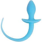 Silicone Dog Anal Plug Butt Plug Tail Luminous Anal Plug Dog Puppy Tails Anal Plug Blue Anal Plug Dog Sex Toy Prostate Plug For Women Sex Pleasure