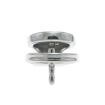 Thickened Stainless Steel Flat Male Chastity Lock Device Penis Cage With Removable Short Urethral Tube Men'S Cock Cage With Urethral Catheter Bdsm Bondage Sex Toys For Men