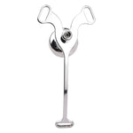 Inverted Chastity Cage With Urinal Tray Sm Sex Toys Cock Cage With Belt Used To Restrain A Man'S Penis Male Chasity Device Made Of Metal Stainless Steel (Black,A)