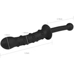 Silicone Prostate Massager Anal Butt Plug With Floating Point And Handle Round Head Anal Training Sex Toys For Men Women