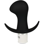 T-Shape Anal Vibrator - Vibrating Anal Plug With Sculpted Tip And Broad Base - Skin-Friendly Silicone, Waterproof, Battery Operated