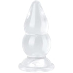 Giant Butt Plug Suction Cup Dildo Flexible Anal Trainer Anus Expander Men Women Anal Beads Sex Toys Bdsm Vaginal Masturbation (M)