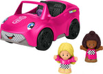 ‹Barbie Convertible By Fisher-Price , Push-Along Vehicle With Sounds And 2 Figures For Toddler And Preschool Pretend Play