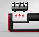 Knife Sharpener Professional Ceramic Tungsten Kitchen Sharpening System 3 Stage