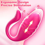 Remote Control Thrusting G-Spot Vibrator – Wearable APP & 9 Modes for Couples & Solo
