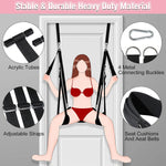 Adjustable BDSM Door Swing β Intimate Bondage Restraint Kit for Couples, 300lbs