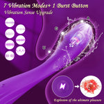 Powerful G-Spot & Clitoral Vibrator – 7 Modes Wand Massager for Women & Couples