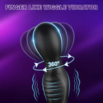 360° Rotating Prostate Massager – Remote Control Vibrating Anal Plug for Men