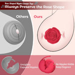 Remote-Controlled Rose Nipple Vibrator – Adjustable & Discreet Clitoral Stimulator