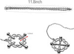 Adjustable Stainless Steel Nipple Clamps with Chain for Sensory Play and Pleasure