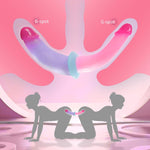 12" Dual-Ended Realistic Jelly Dildo – Soft, Lifelike Double-Sided Pleasure Toy