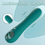 Rechargeable G-Spot Vibrator with 10 Modes, Soft Silicone Massager for Clitoral, Vaginal & Anal Stimulation