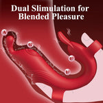 Rechargeable Finger Vibrator – 10 Modes Clit & G-Spot Stimulator, Waterproof & Quiet