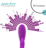 Rechargeable Silicone Rabbit Vibrator – Dual Stimulation & Water-Resistant Design